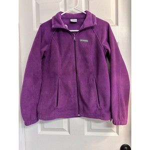 NWT Women's Columbia Benton Springs Fleece Purple Size S - Nearly new worn 2X